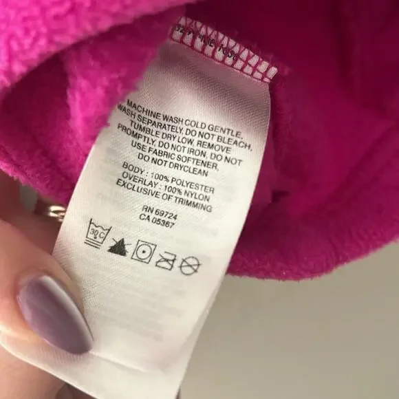 Columbia Girls Overlay‎ Fleece Jacket | XXS - Picture 7 of 8